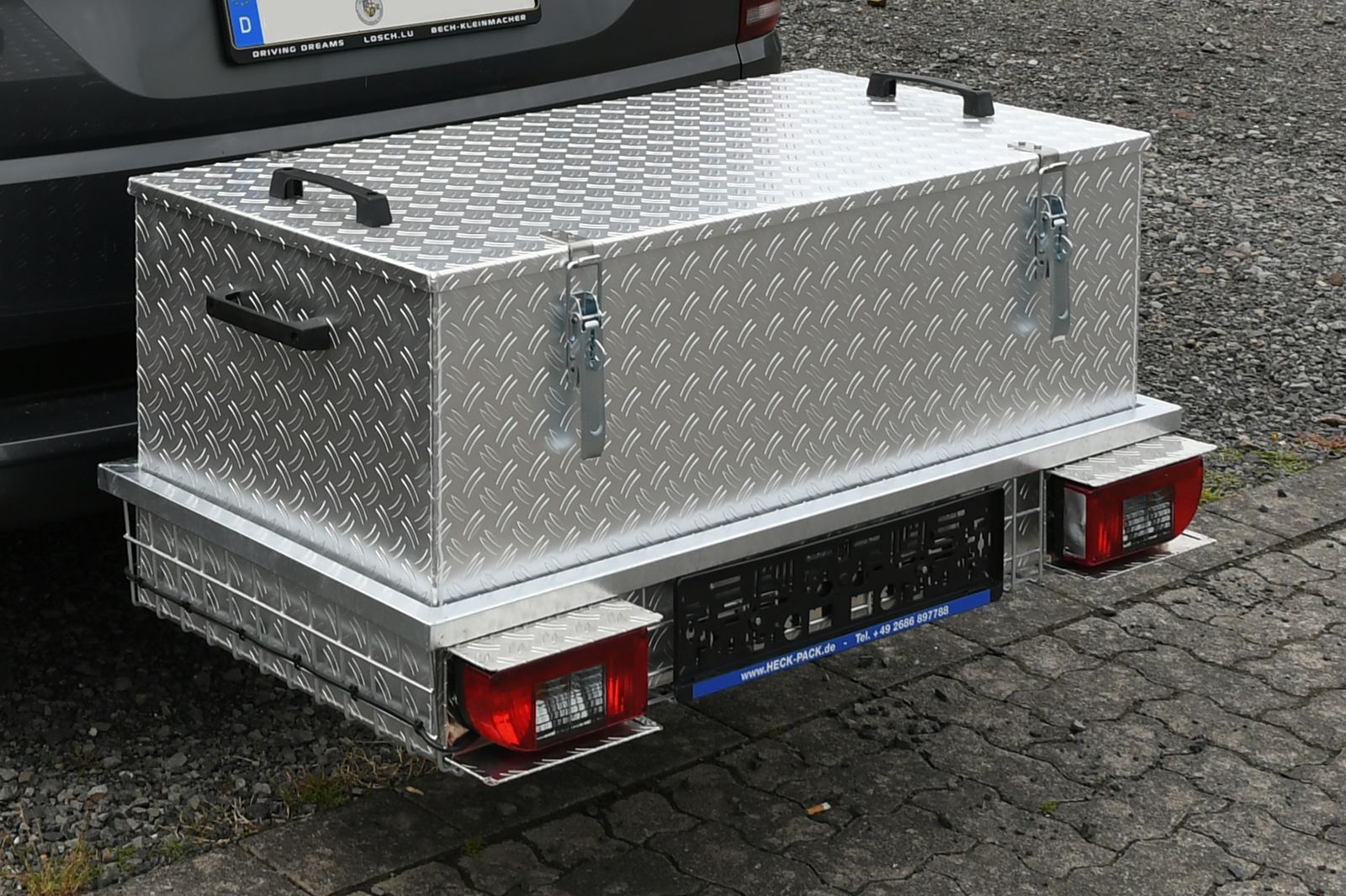 Transportbox aus Alu für Hecktransporter 1000 x 500 mm – Bild 4